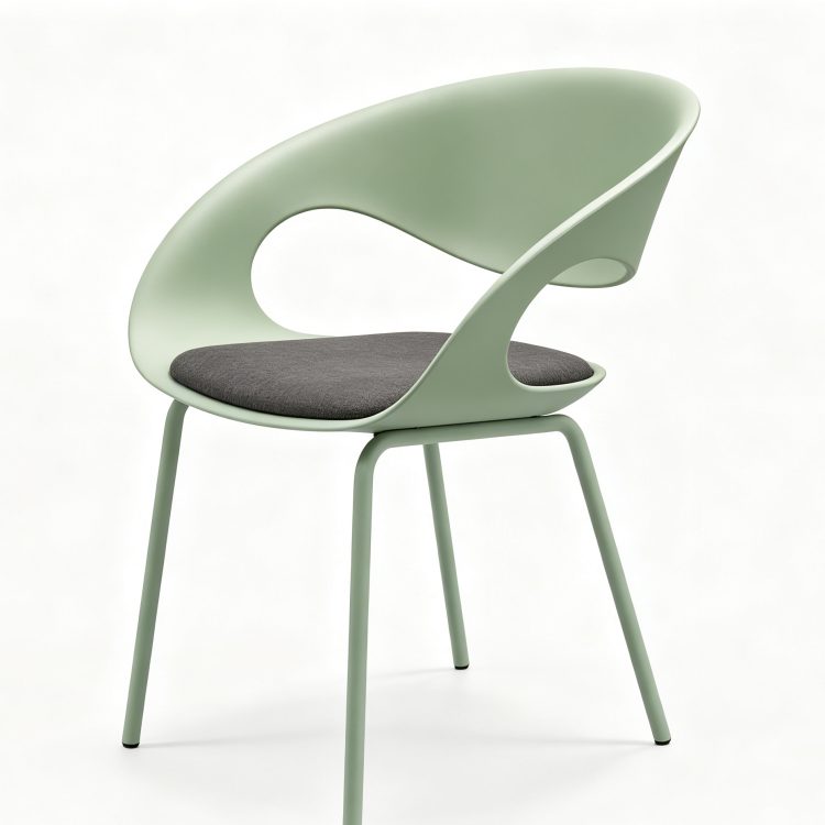 Thickened Stackable Plastic Chair Home Modern Simple Nordic Dining Chair Internet Celebrity Commercial Catering Milk Tea Chair detail 2