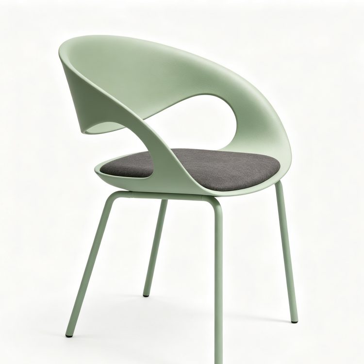Thickened Stackable Plastic Chair Home Modern Simple Nordic Dining Chair Internet Celebrity Commercial Catering Milk Tea Chair detail 3
