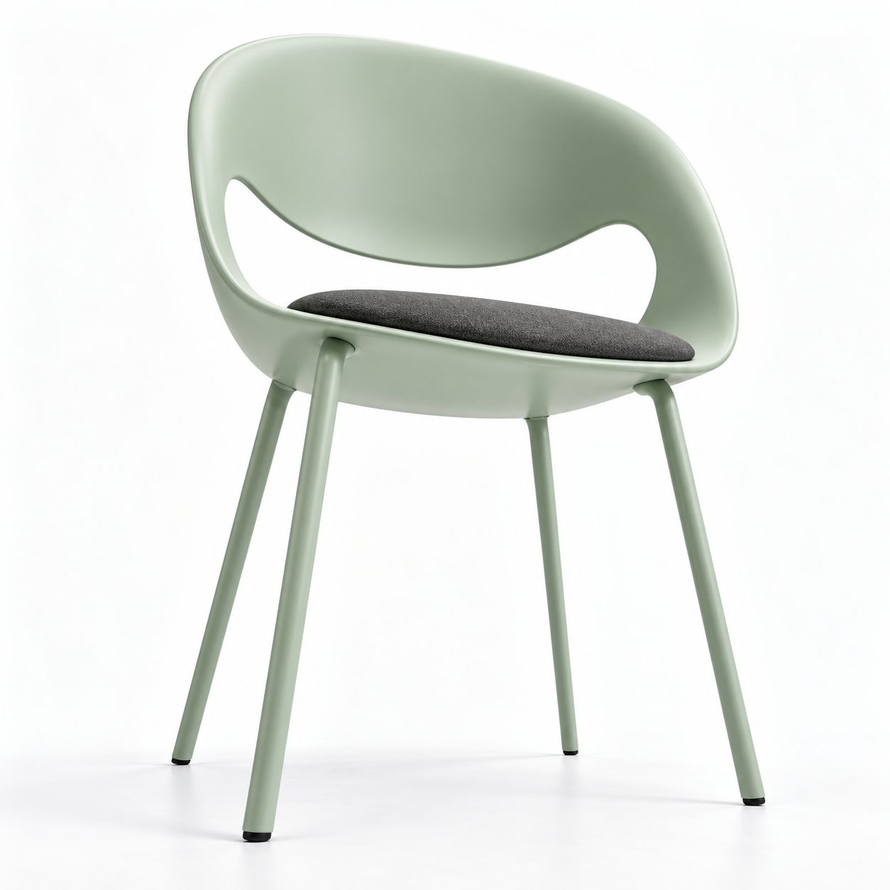 Thickened Stackable Plastic Chair Home Modern Simple Nordic Dining Chair Internet Celebrity Commercial Catering Milk Tea Chair detail 5