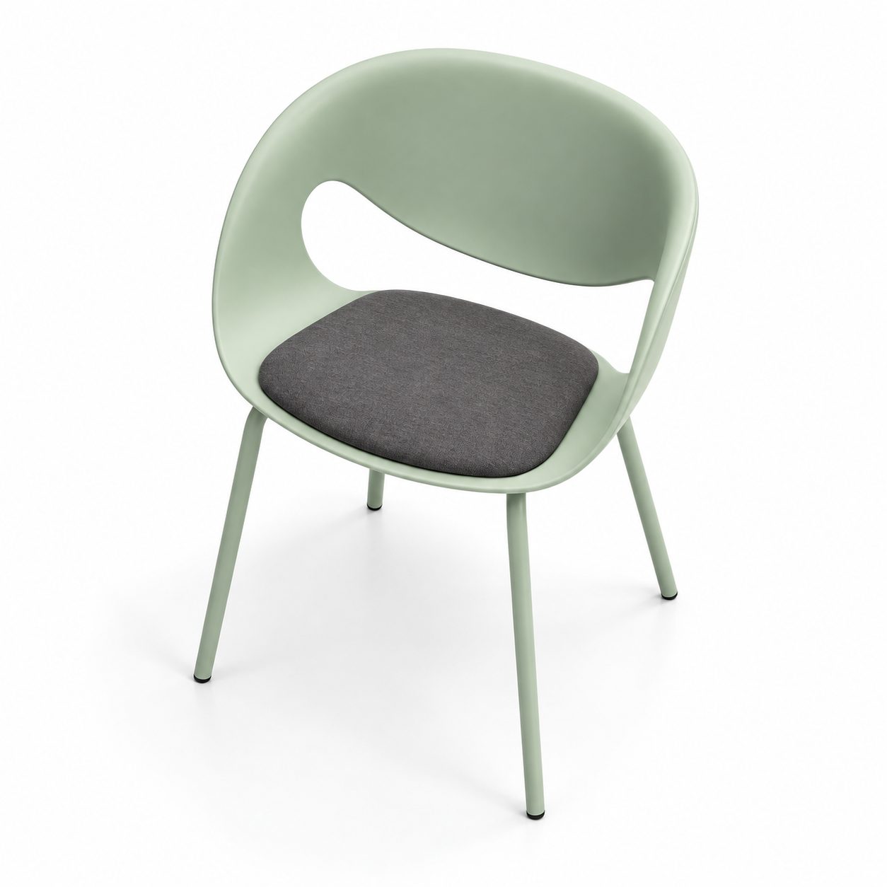 Thickened Stackable Plastic Chair Home Modern Simple Nordic Dining Chair Internet Celebrity Commercial Catering Milk Tea Chair detail 6