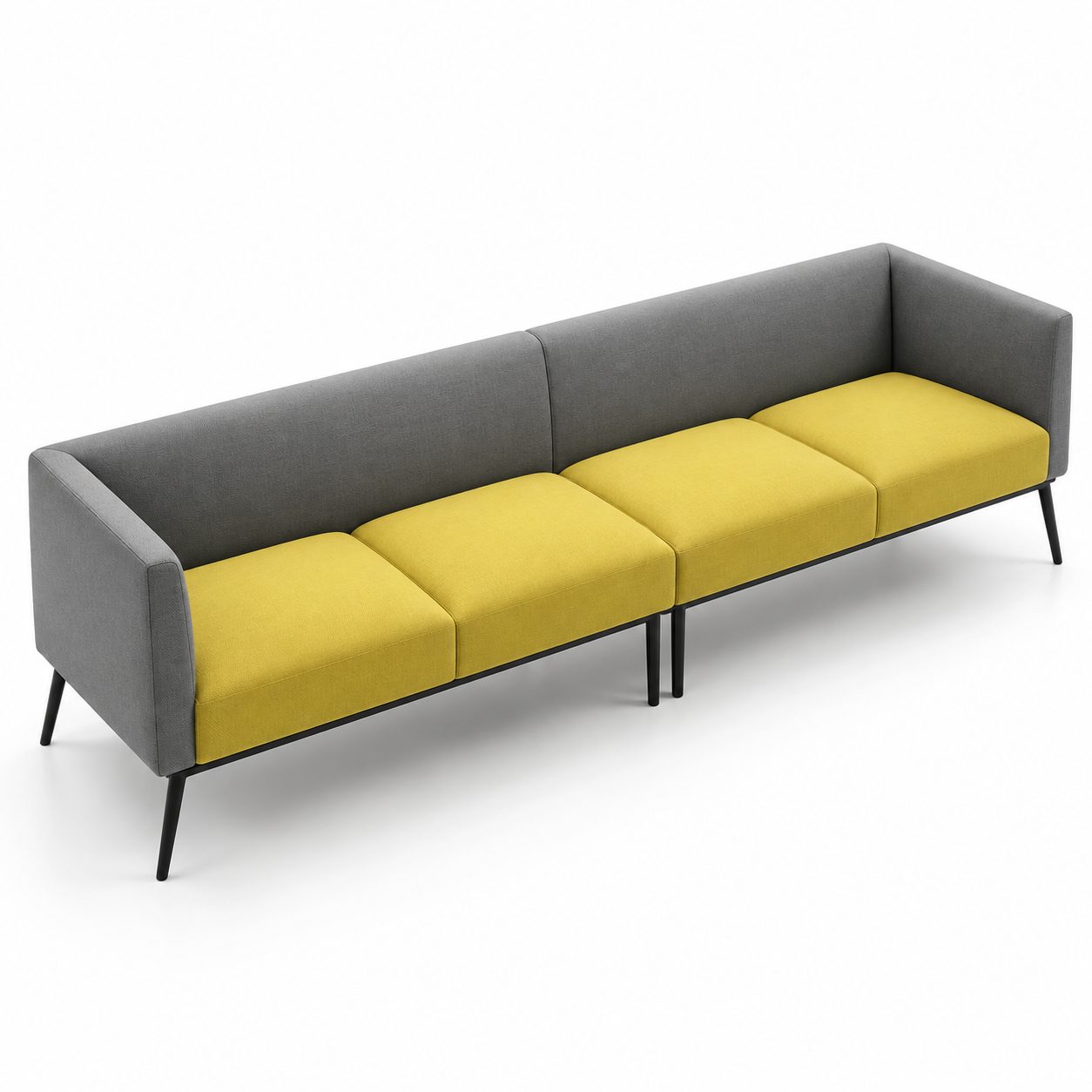 Modern VIP Room Public Waiting Area Leisure Sofa Office Reception Sofa Furniture Set detail 5