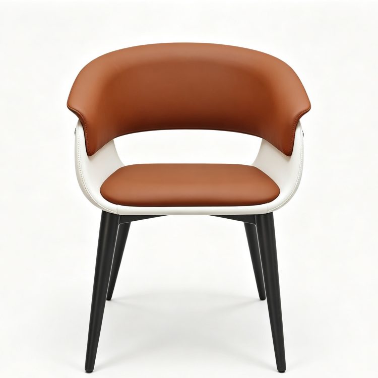 Light Luxury Minimalist Backrest Office Chair, Commercial Negotiation Reception Chair for Hotel Cafe Sales Showroom detail 1