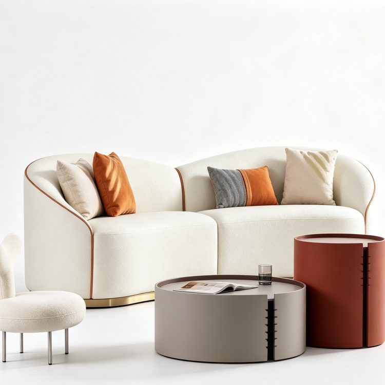 Modular Sectional Leather Upholstered 2 Seater Lounge Living Room Home Furniture Indoor Comfortable Couch Sofa Set detail 1