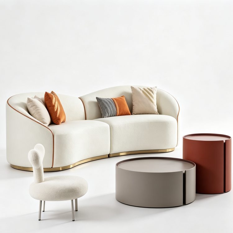 Modular Sectional Leather Upholstered 2 Seater Lounge Living Room Home Furniture Indoor Comfortable Couch Sofa Set detail 2