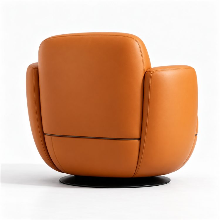 A Lightweight, Plush Velvet 360-degree Rotating Single Sofa Chair, Suitable for Use in Hotels, Offices, and Apartments. detail 6