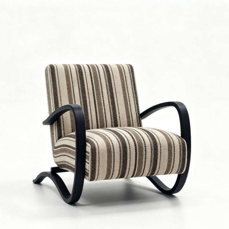 Wholesale Solid Wood Living Room Sofa Chair Cushion Seat and Back Recliner Wooden Leisure Accent Chair for Home Reading Nook detail 1
