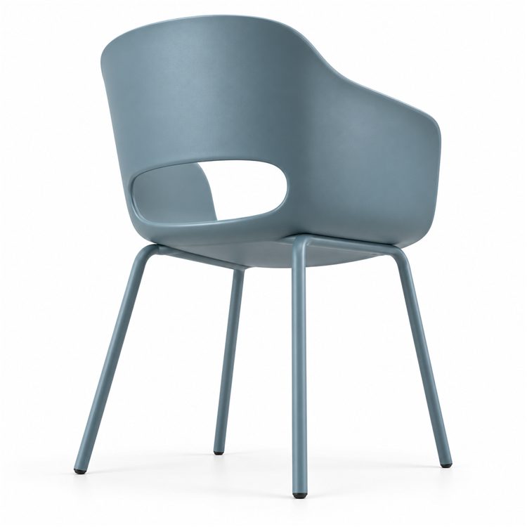 Wholesale Modern Minimalist Plastic Frame Reception Visitor Chair, Comfortable Leisure Office Chair for Office Waiting Area detail 4