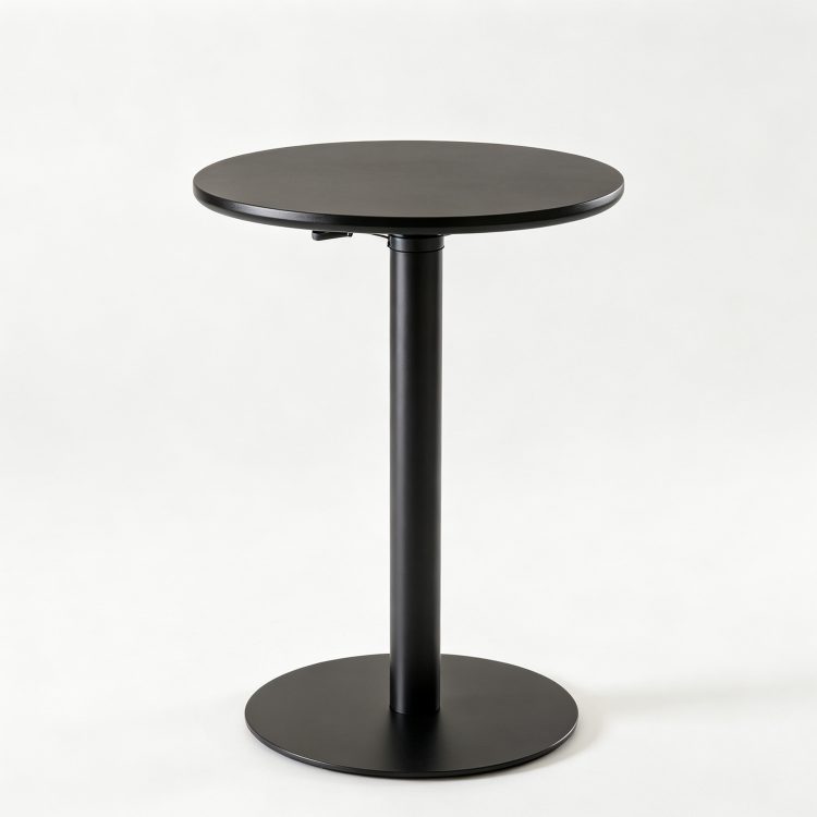 Rooftop Balcony Pub Furniture Bar Set Round Tall Tables and Bar Stools detail 1
