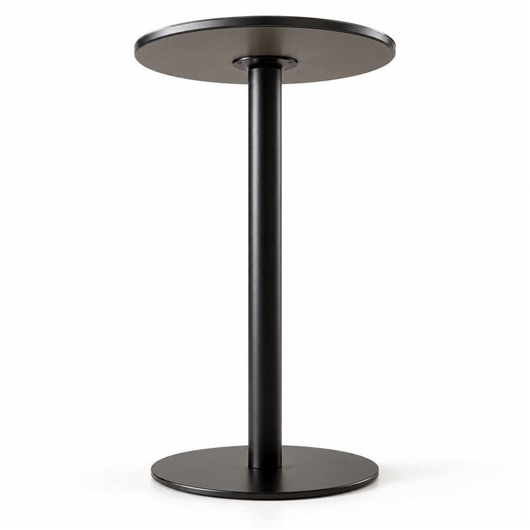 Rooftop Balcony Pub Furniture Bar Set Round Tall Tables and Bar Stools detail 5