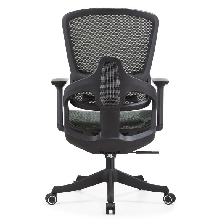 Ergonomic High Back Office Chair Comfortable Mesh Footrest Customized Base Adjustable Height Modern Design Home Office Foam PU detail 4