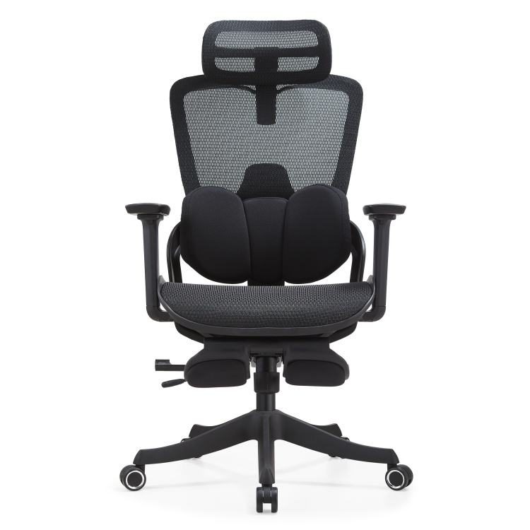Hot Sale Designer Ergonomic Home Swivel Executive Chair Office 3D Function Armrest Mesh Chair With Footrest Gaming Chair detail 3