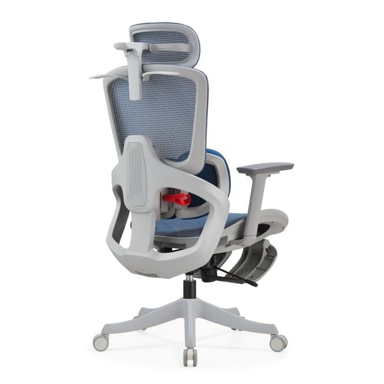 Hot Sale Designer Ergonomic Home Swivel Executive Chair Office 3D Function Armrest Mesh Chair With Footrest Gaming Chair detail 5