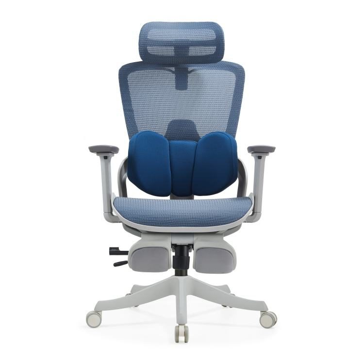 Hot Sale Designer Ergonomic Home Swivel Executive Chair Office 3D Function Armrest Mesh Chair With Footrest Gaming Chair detail 6