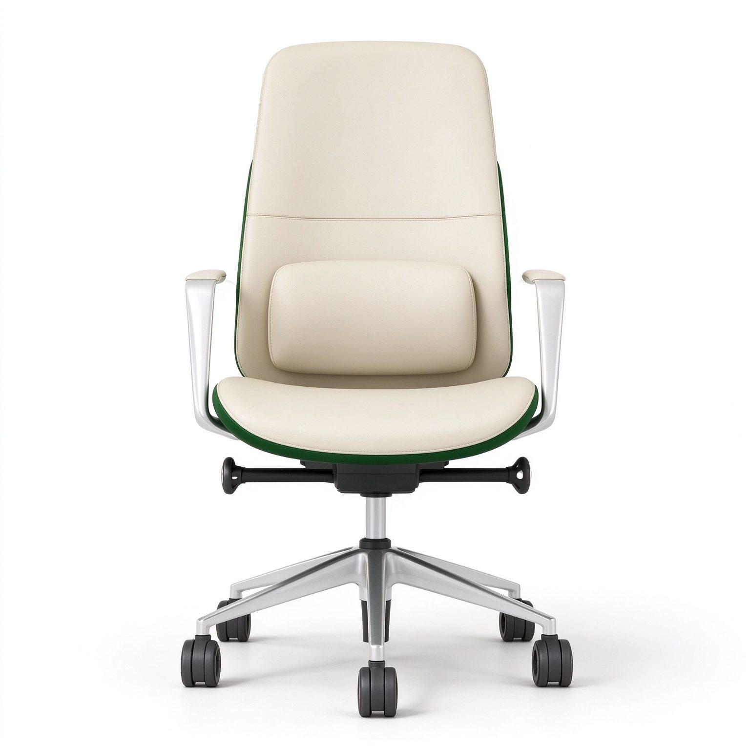 New Style PU Leather Mid Back Hot-sale Conference Visitor Office Manager Chairs detail 2