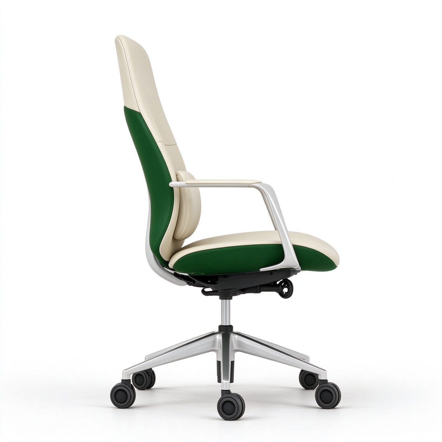 New Style PU Leather Mid Back Hot-sale Conference Visitor Office Manager Chairs detail 3