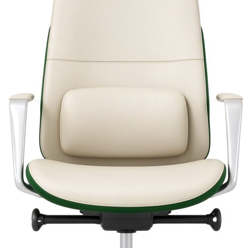 New Style PU Leather Mid Back Hot-sale Conference Visitor Office Manager Chairs detail 5