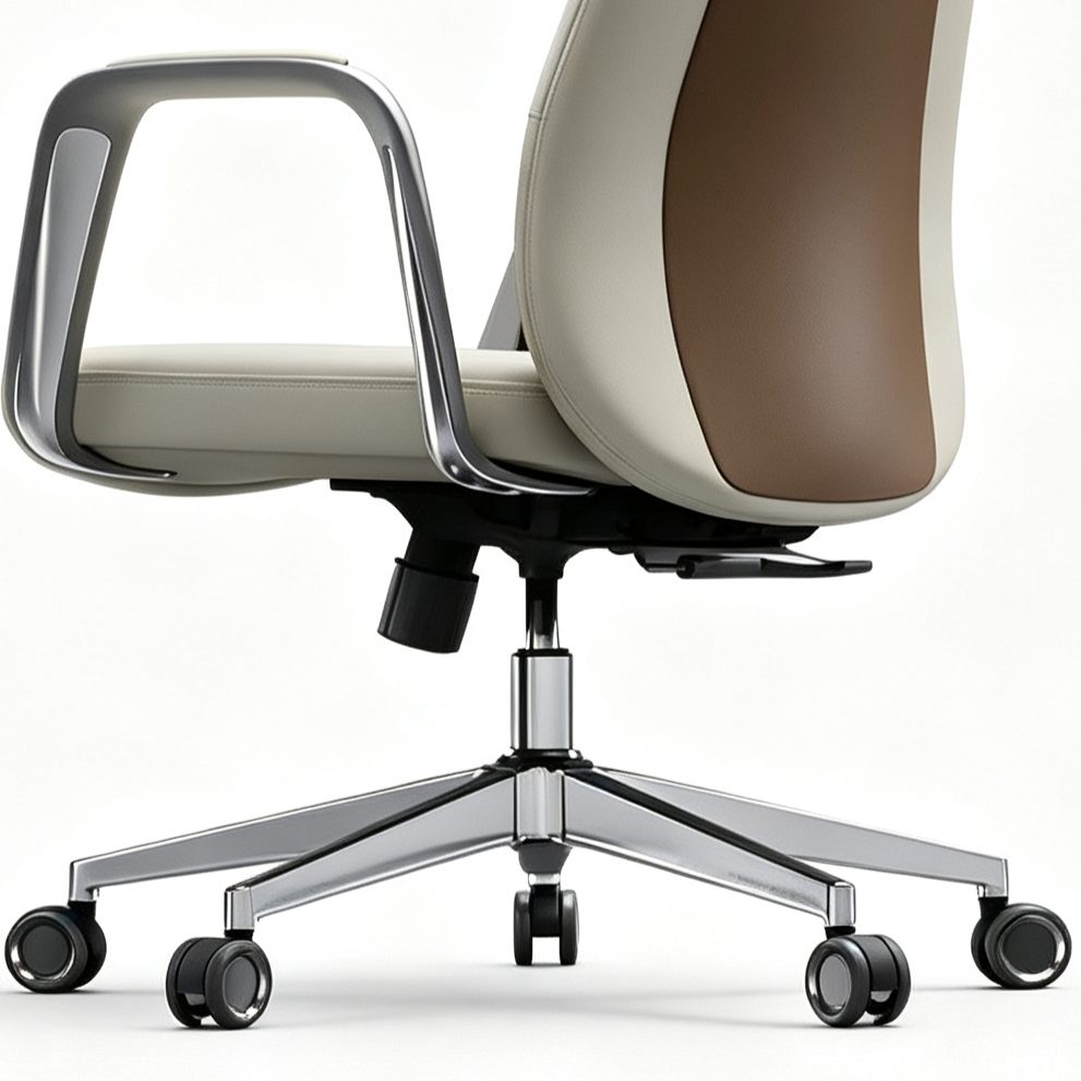 Custom Commercial Contemporary Office Furniture Synthetic Luxury Leather Design Executive President Office Chairs detail 4