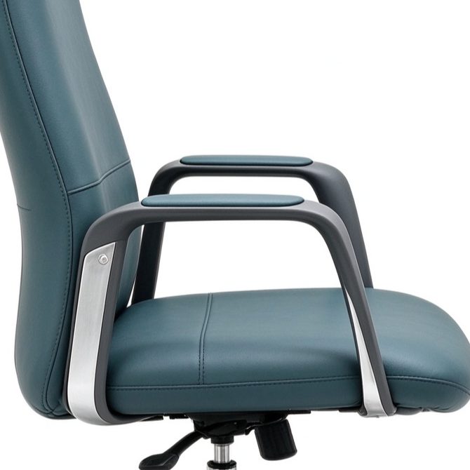 Ergonomic Executive Commercial Contemporary Furniture Swivel Adjustable Height Modern Luxury Office boss Chair detail 4