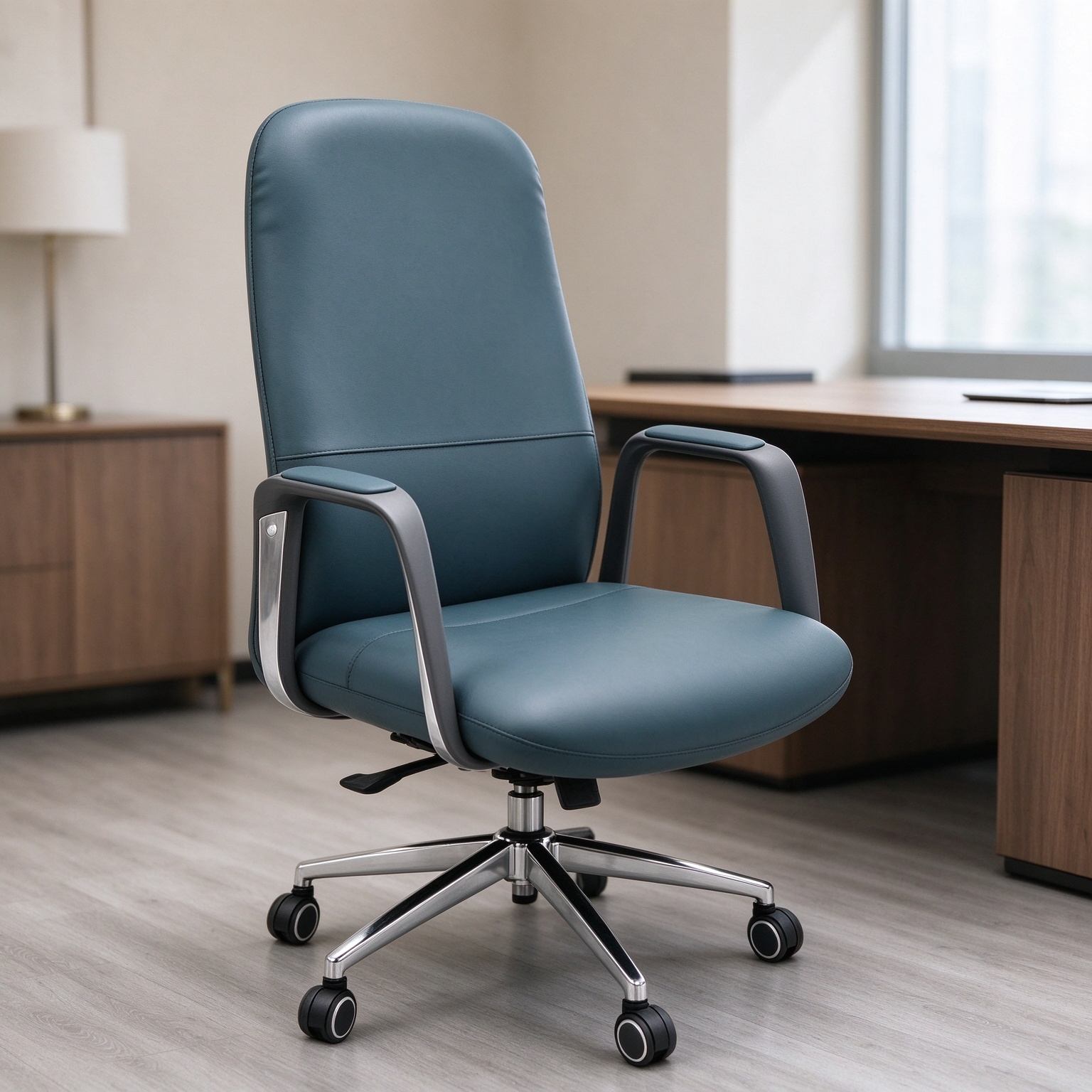 Hot Selling Vip Visitor Armchair Commercial Ergonomic Office Conference Chairs Leather Meeting Visitor Office Chair detail 5
