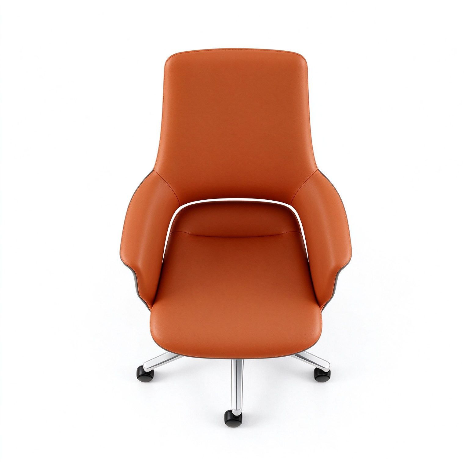 Swivel Office Chair Boss Leather Chair Ergonomic for Home Meeting Room Training detail 5