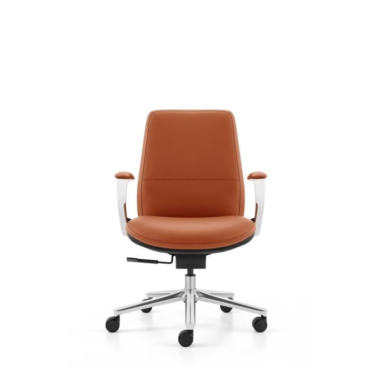 Modern Commercial Quality Luxurious Contemporary Luxury Modern Leather Ergonomic boss Chair Office Chair detail 3