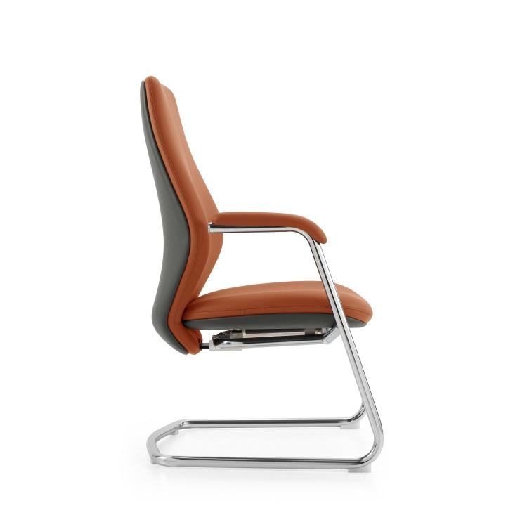 Professional Manufacturer Modern Luxury Ergonomic PU Leather Executive Office Building Home Office Chair detail 2