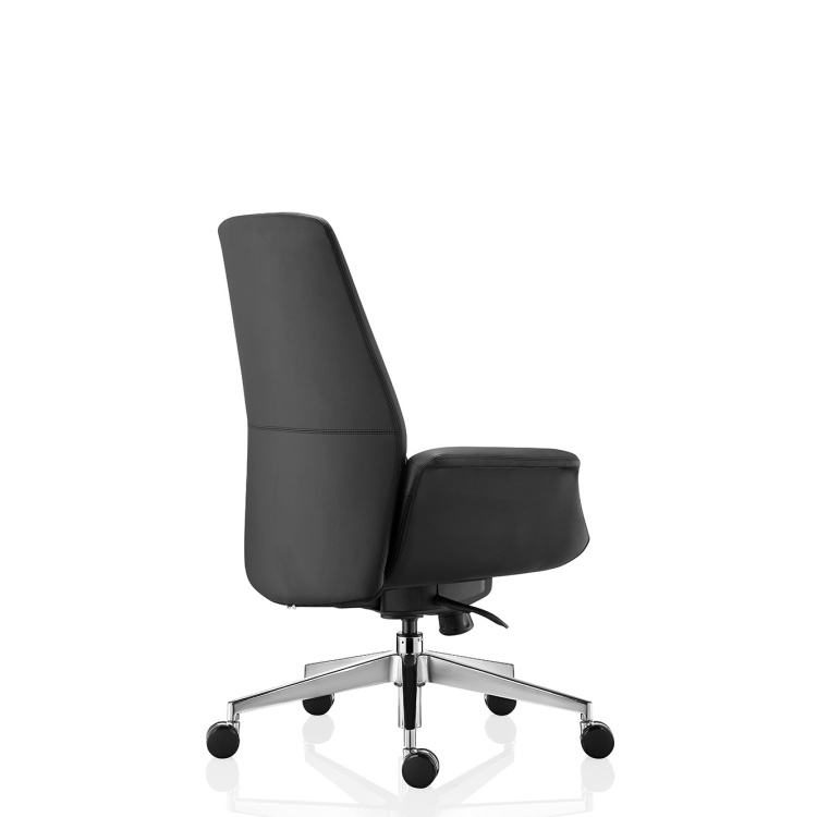 Modern Executive Leather Recliner Swivel Chair Office Luxury Boss Pu Leather Executive Low High-back Office Chair detail 2
