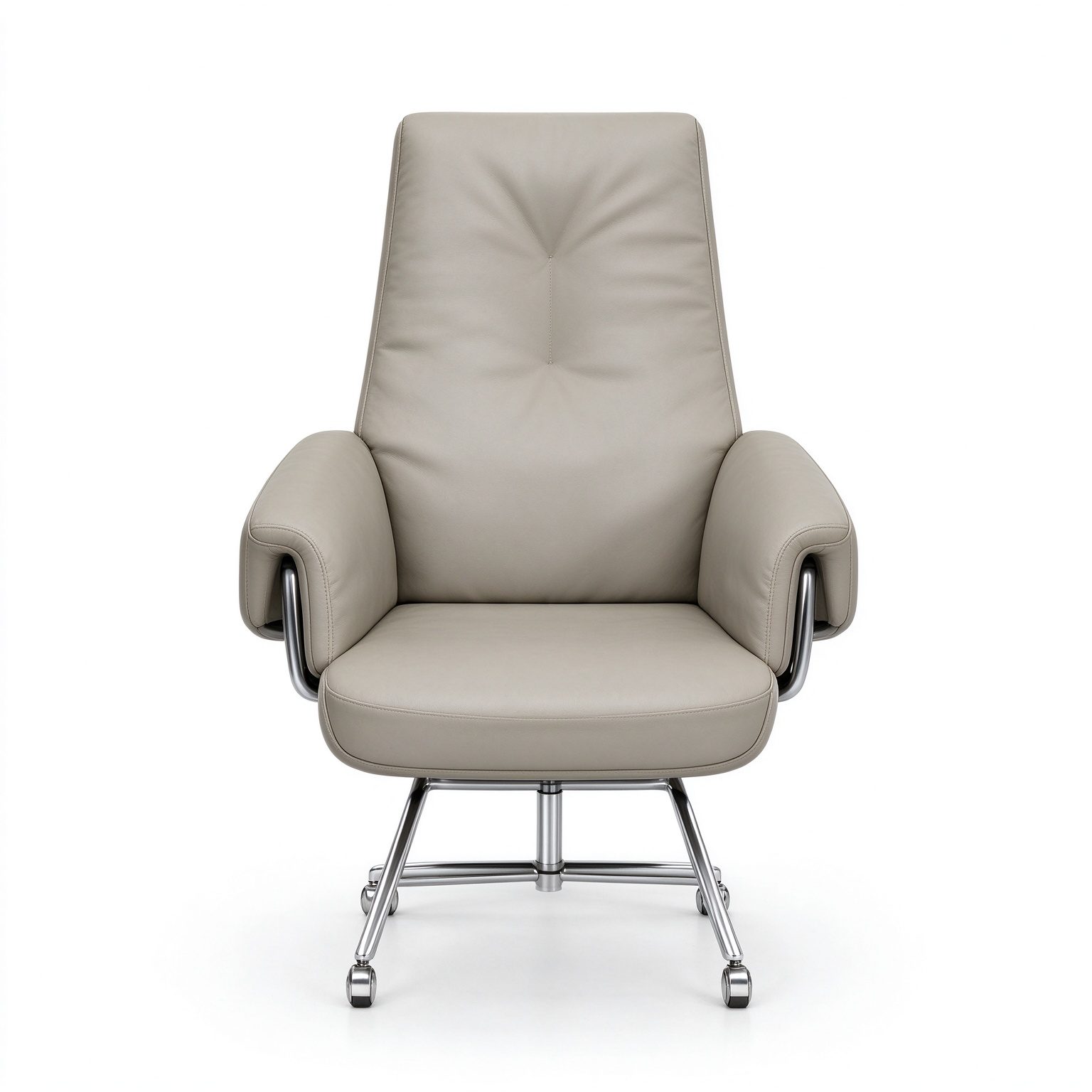 Office Ergonomic Computer Swivel Chair Modern Leather Executive Luxury Manager Pu Rolling Study Chairs Furniture Customization detail 1
