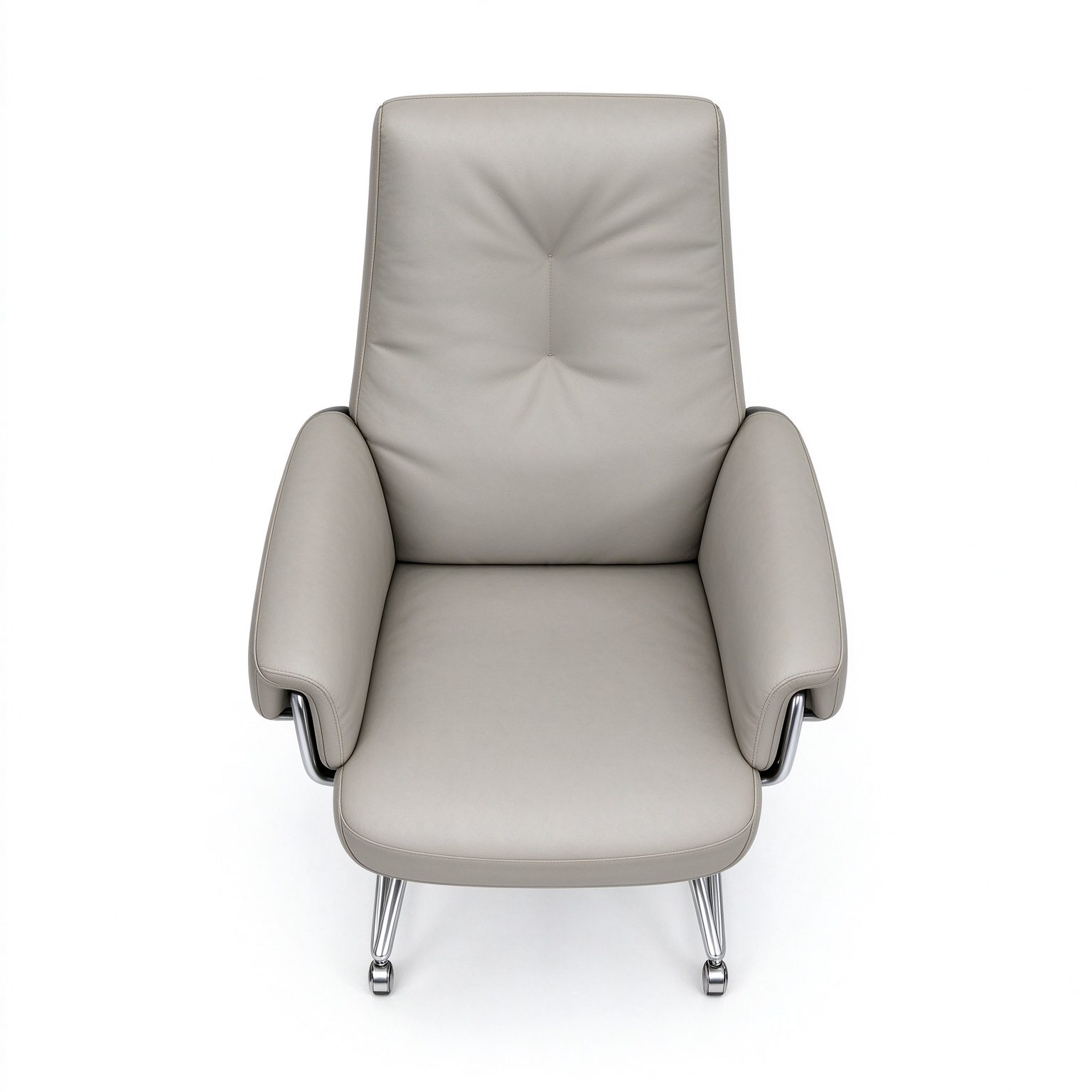 Office Ergonomic Computer Swivel Chair Modern Leather Executive Luxury Manager Pu Rolling Study Chairs Furniture Customization detail 4