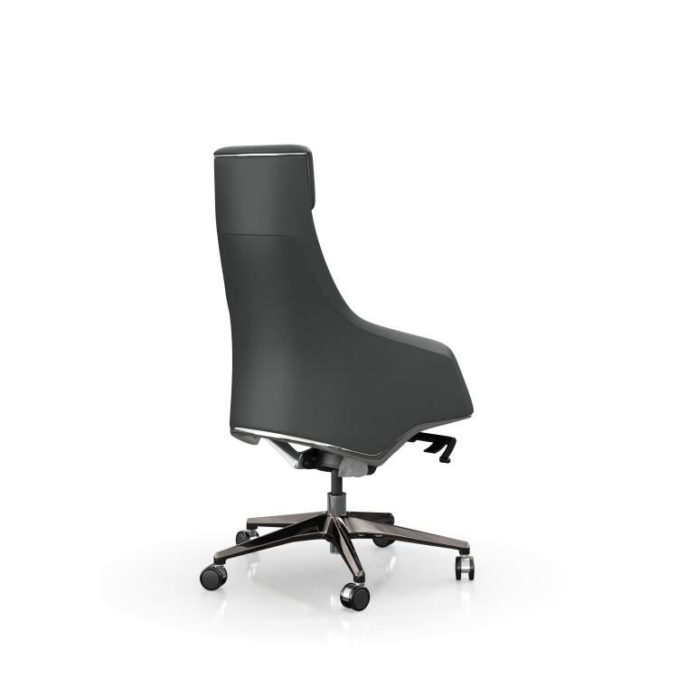 Executive Chair with Adjustable Headrest & Synchronous Tilt Mechanism detail 3
