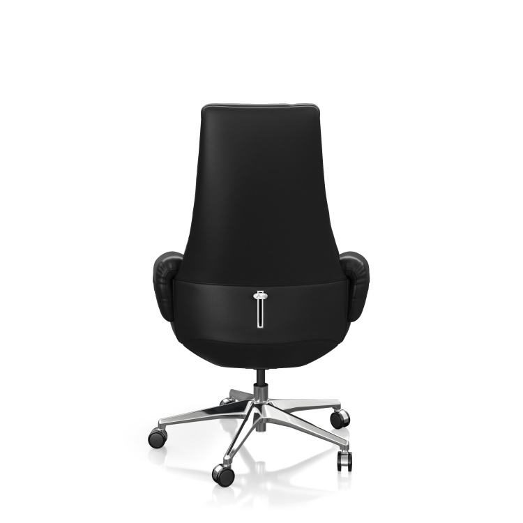 Factory Wholesale High Quality Leather Executive Office Chairs Gray Brown Swivel Chair Office Chair Executive detail 4