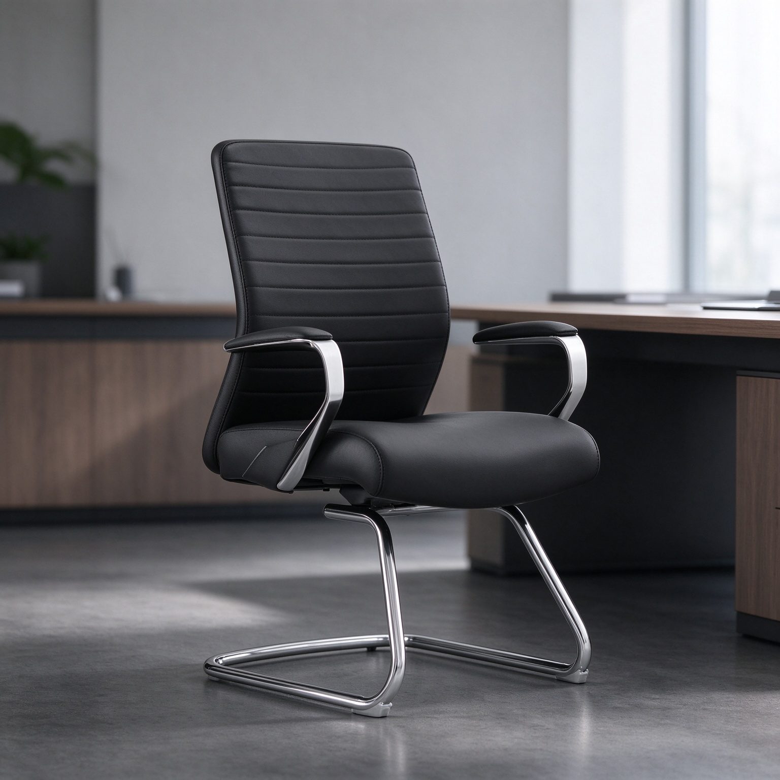 Office Desk Boardroom Conference Table Meeting Leather Chair detail 6