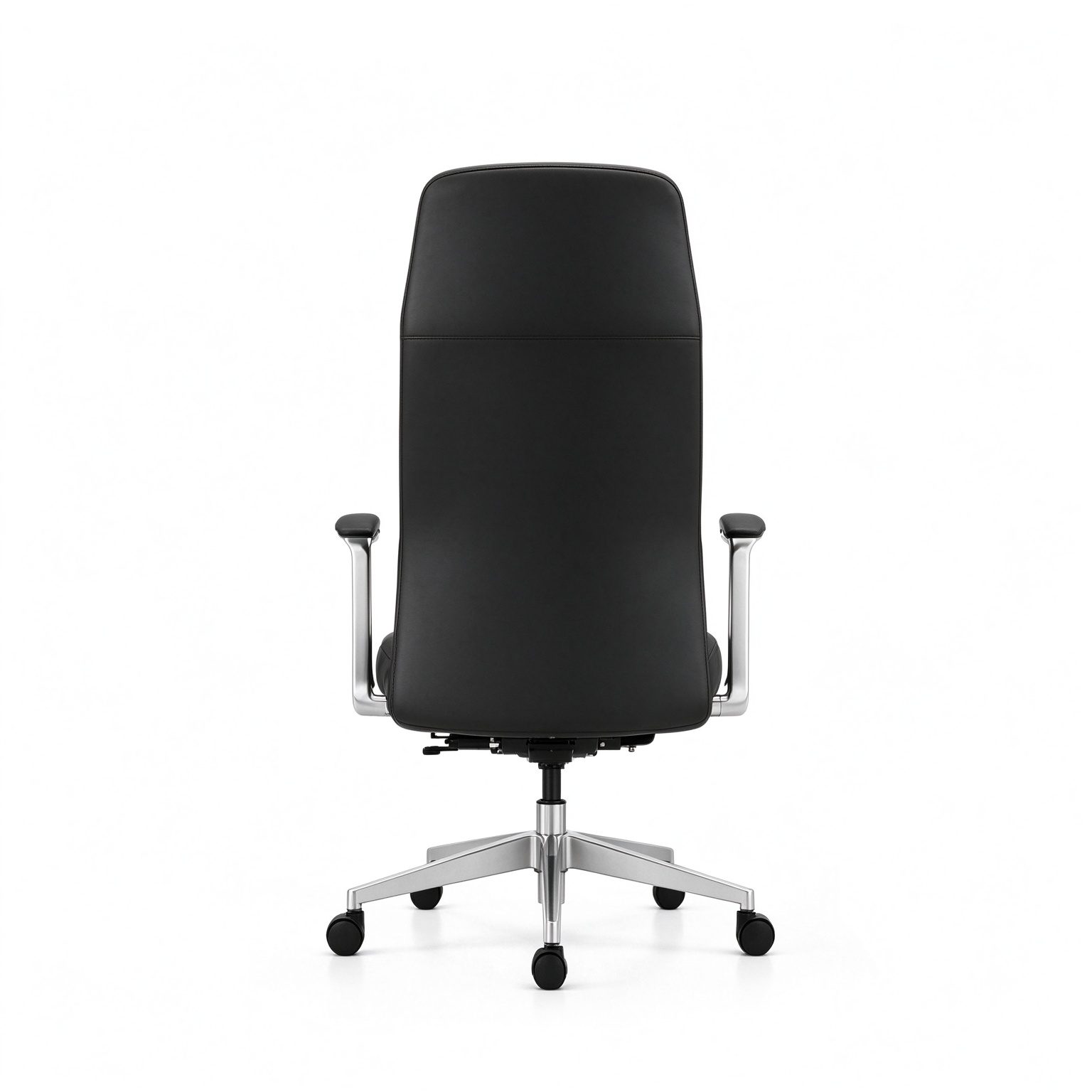 Comfortable Swivel High Back Executive Ergonomic Leather Home Office Chair with Armrest Tilt Function detail 4