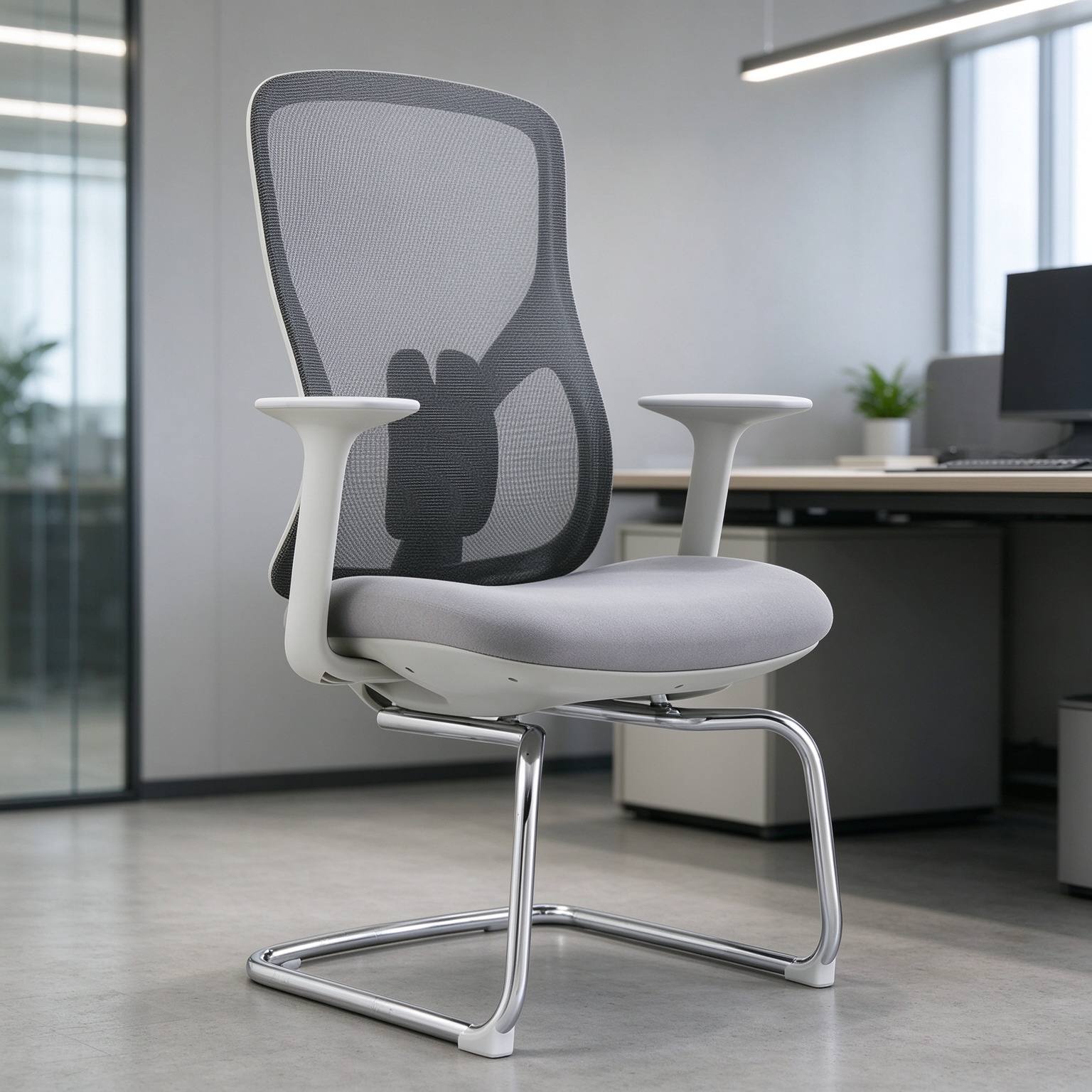 Ergonomic Office Chair Modern Design Magazine Armrest detail 6