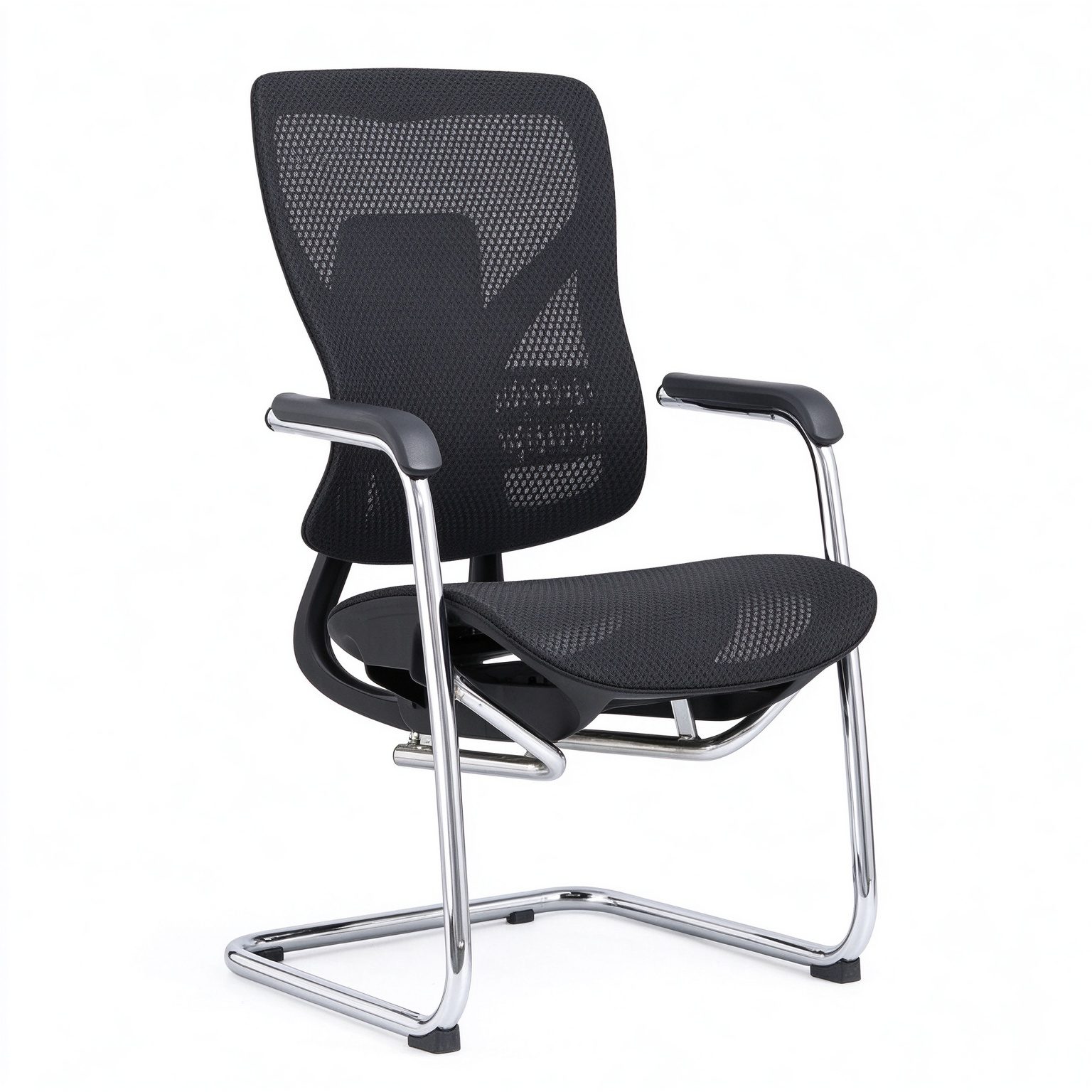Staff Mesh Task Chair Revolving Manager Executive Office Chair Meeting Room Ergonomic Chair with Lumbar Support detail 1