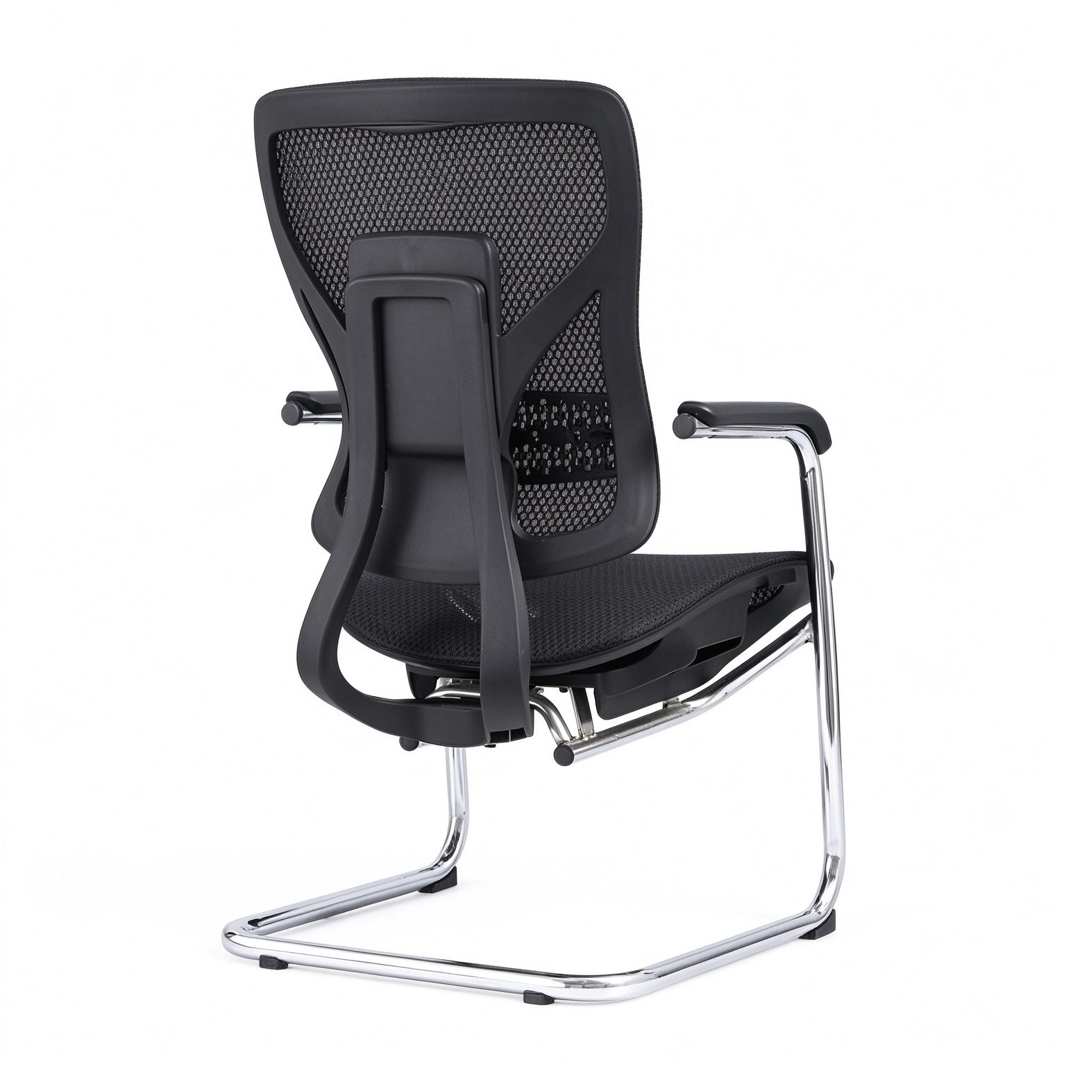 Staff Mesh Task Chair Revolving Manager Executive Office Chair Meeting Room Ergonomic Chair with Lumbar Support detail 3