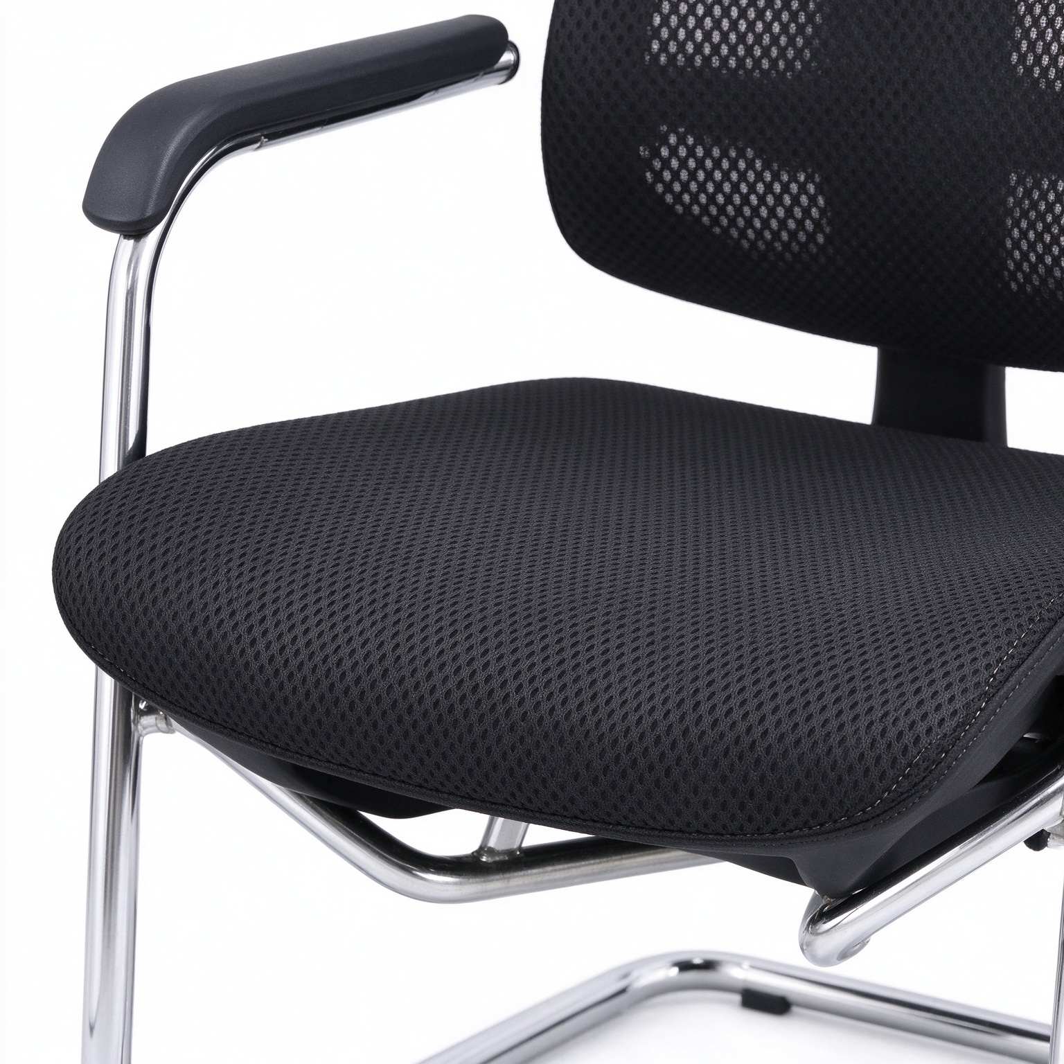 Staff Mesh Task Chair Revolving Manager Executive Office Chair Meeting Room Ergonomic Chair with Lumbar Support detail 5