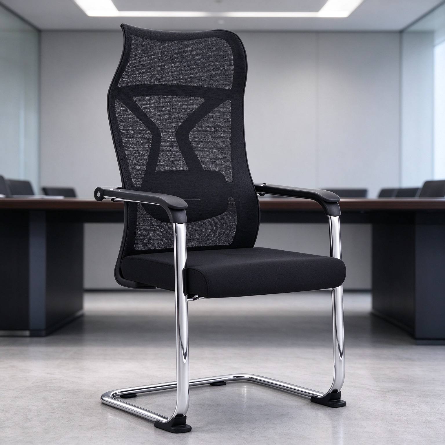 Factory Custom Staff Office Ergonomic Chair Net Cloth Waist Computer Modern Simple Office Chair Wholesale detail 6