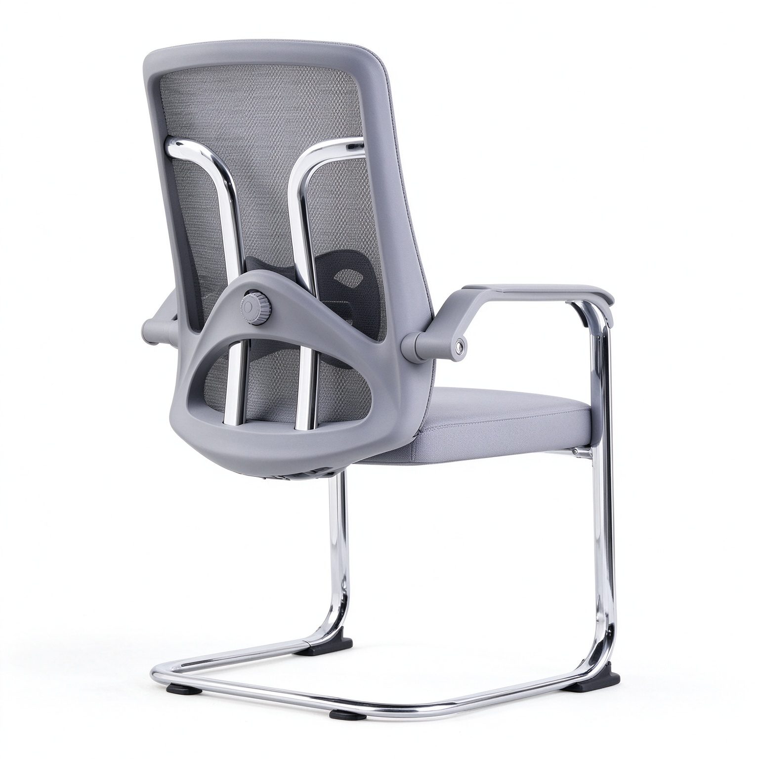 Contemporary Comfortable Simple Mesh Bow Meeting Reception Chair Stylish Staff Chair detail 3