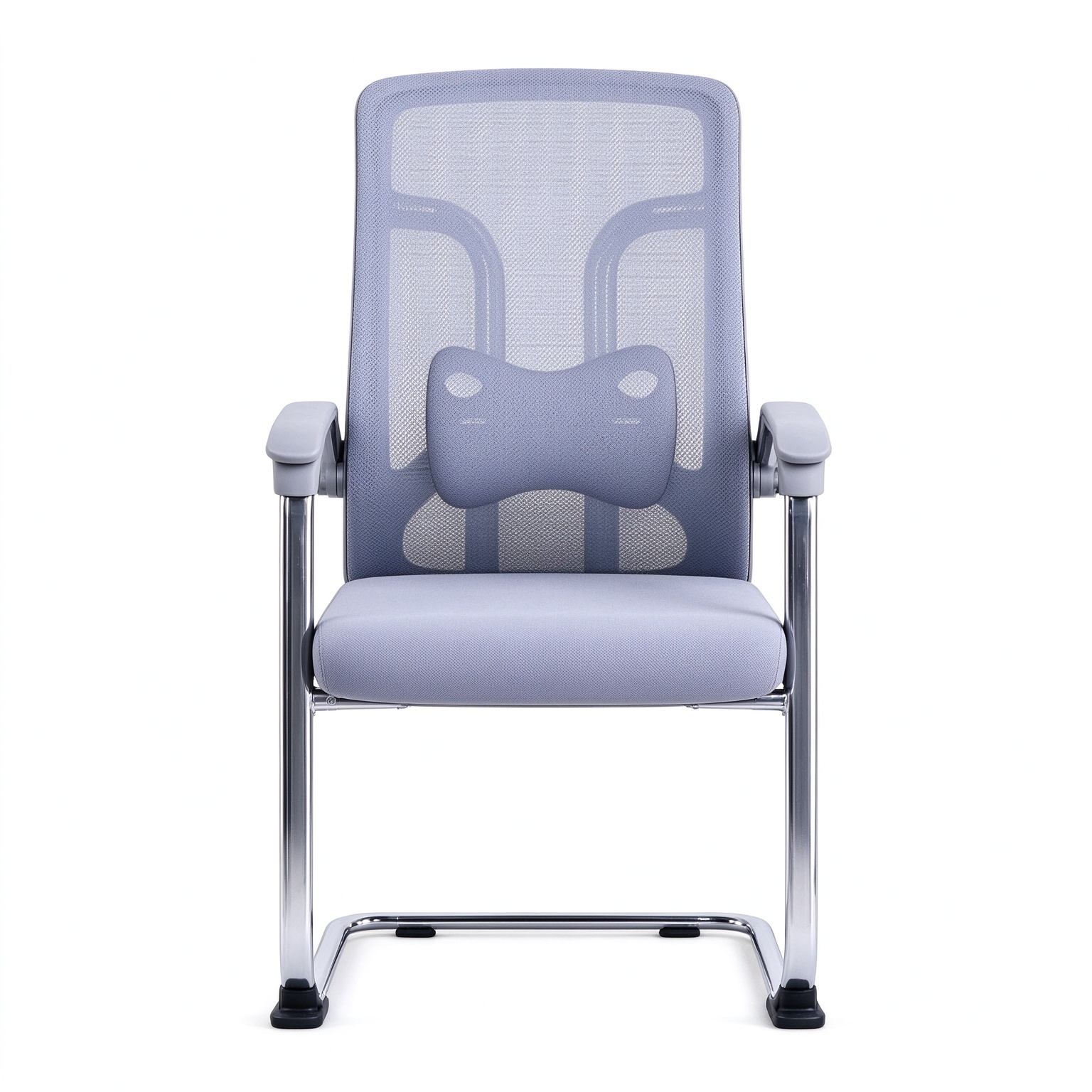 Contemporary Comfortable Simple Mesh Bow Meeting Reception Chair Stylish Staff Chair detail 5