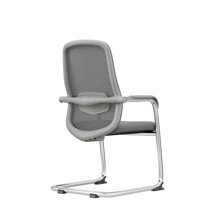 Comfortable Ergonomic Office Chair Computer Chair Home Seating Long Periods Conference Reception Mesh Curved-Back Fixed detail 2