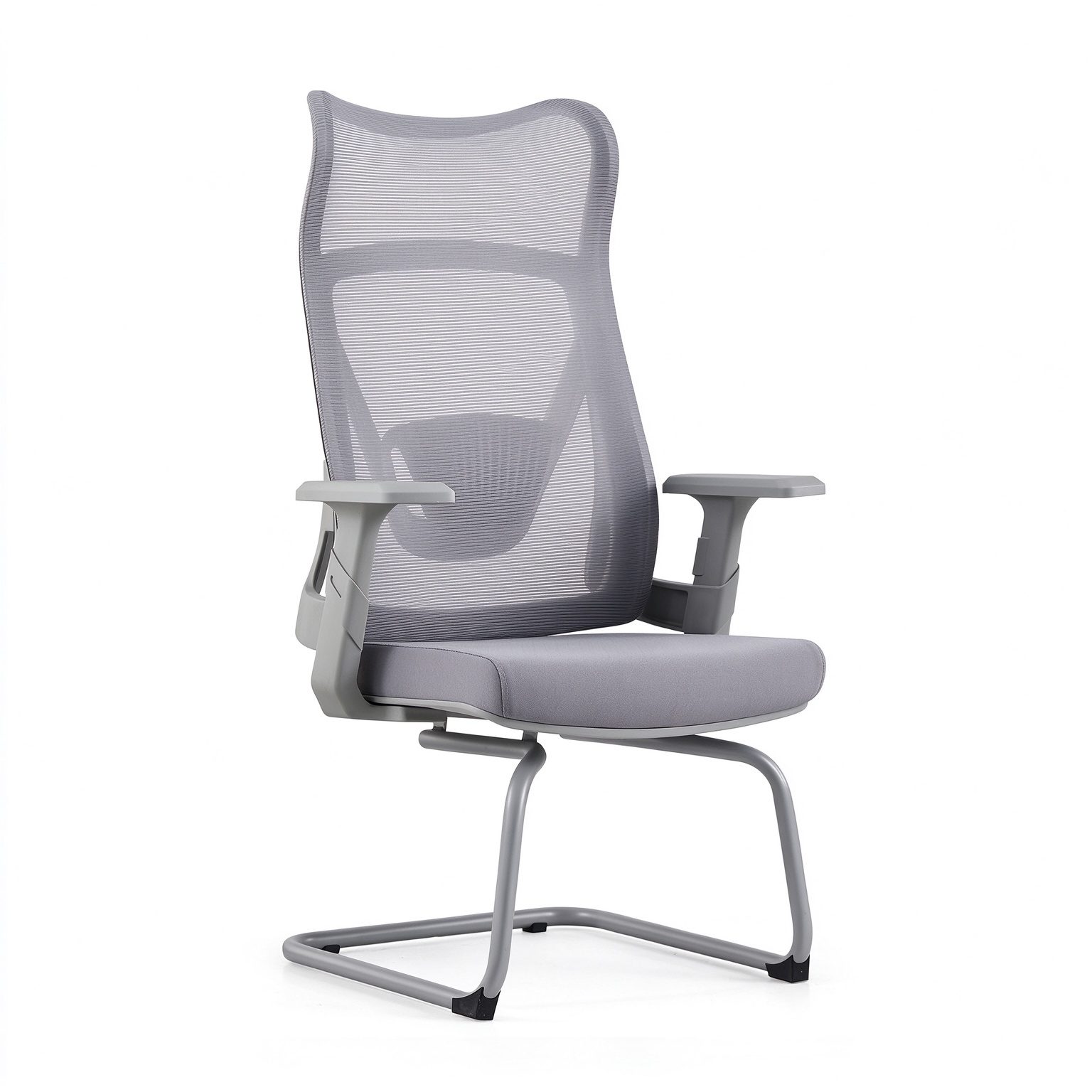 High-End Executive Ergonomic Office Chair Nice Full Mesh Design Modern Style Low Price Boss Armchair for Work detail 1