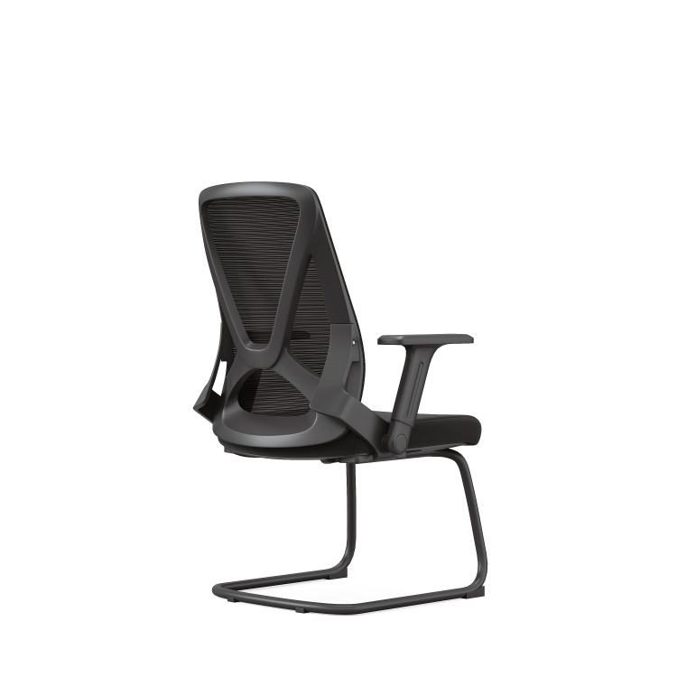 Ergonomic Office Chair with Metal Frame and Mesh Traditional-Contemporary Design for Meeting Room or Visitor Use detail 3