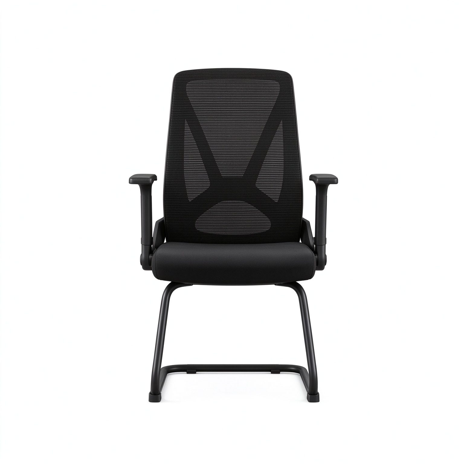 Ergonomic Office Chair with Metal Frame and Mesh Traditional-Contemporary Design for Meeting Room or Visitor Use detail 5