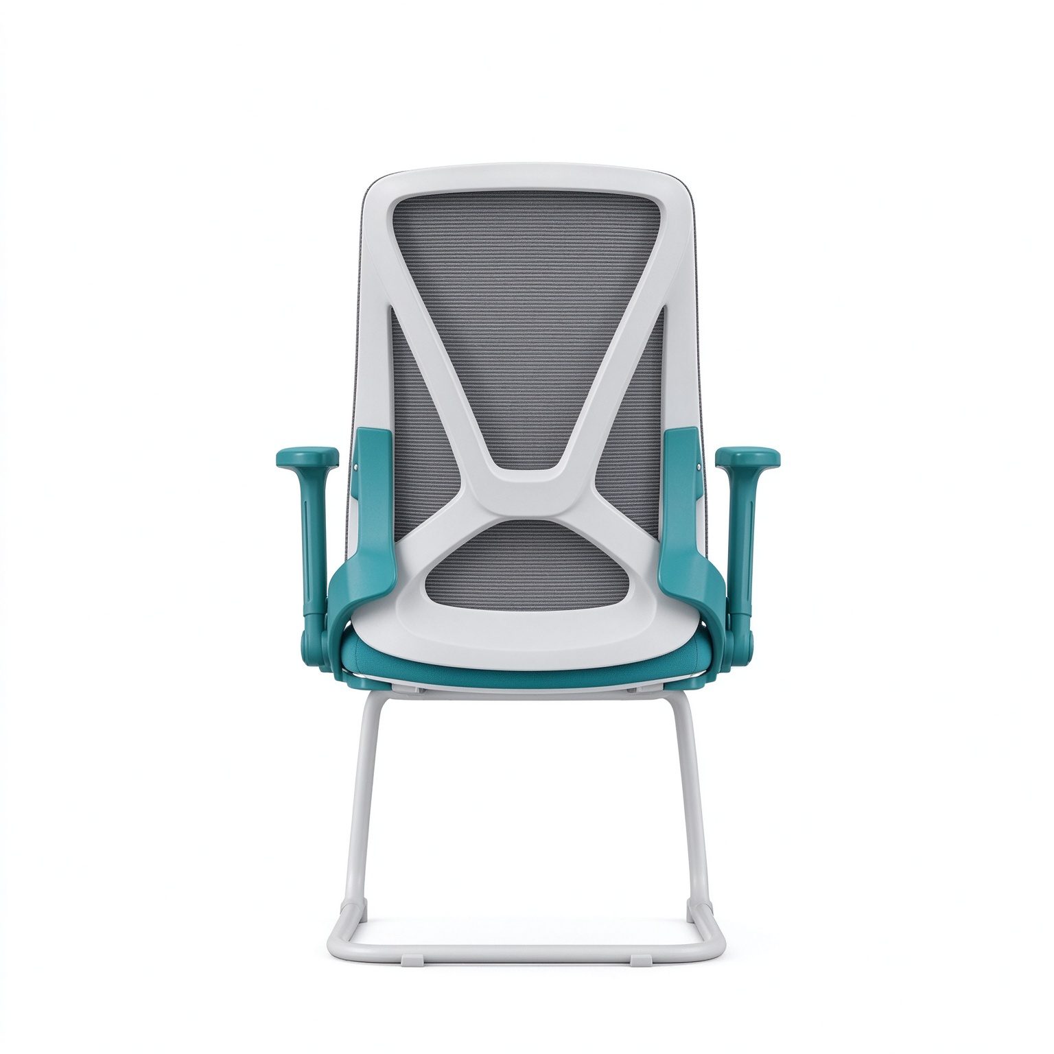 Manufacturers' Staff Task Computer Desk and Mesh Office Chairs for Visitors detail 3