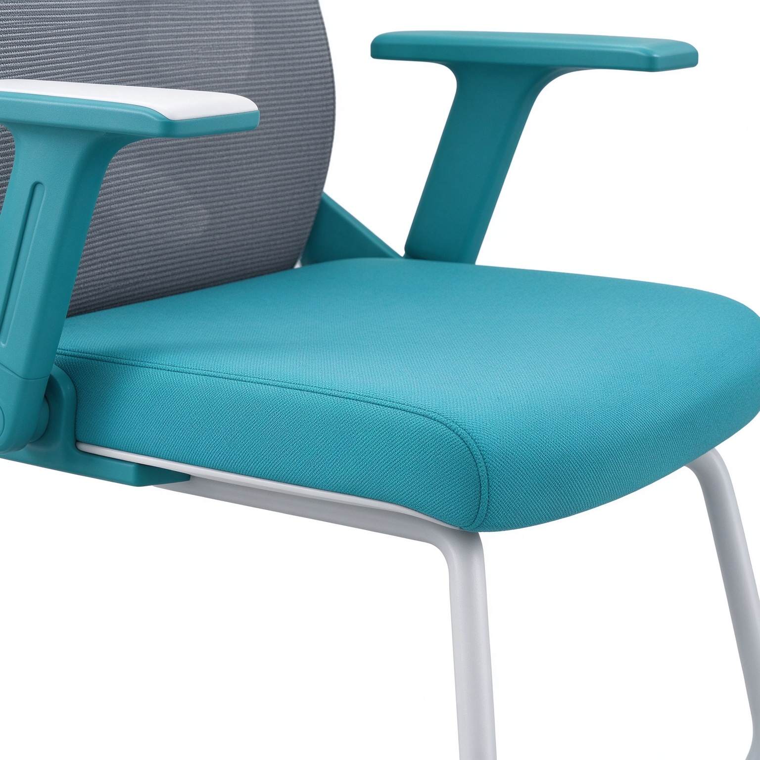 Manufacturers' Staff Task Computer Desk and Mesh Office Chairs for Visitors detail 5
