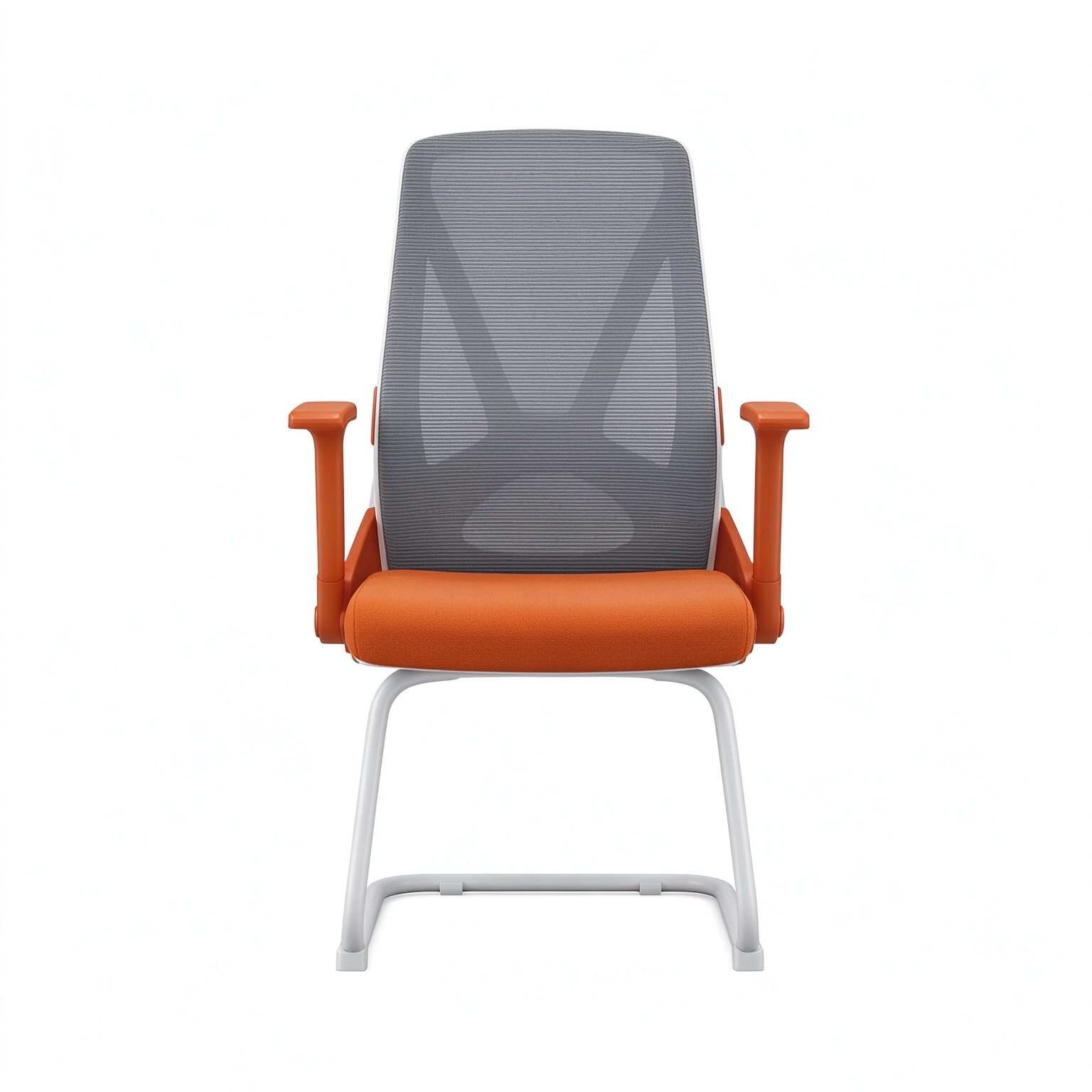 Modern Guest Chair Ergonomic Office Mesh Chair with Durable Fabric Reception Conference Chair detail 5