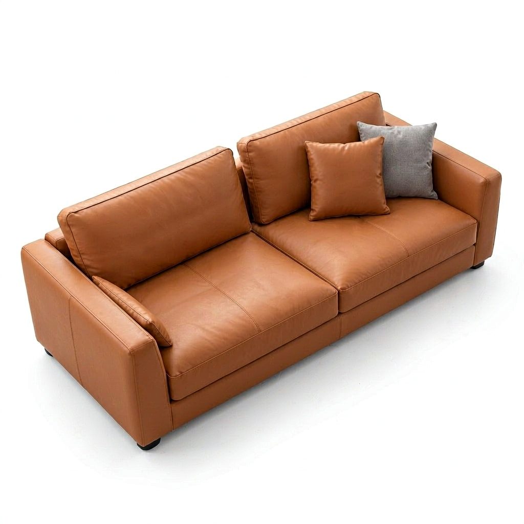 Light Luxury Sectional Leather Sofa Living Room Furniture Sofa Couch detail 6