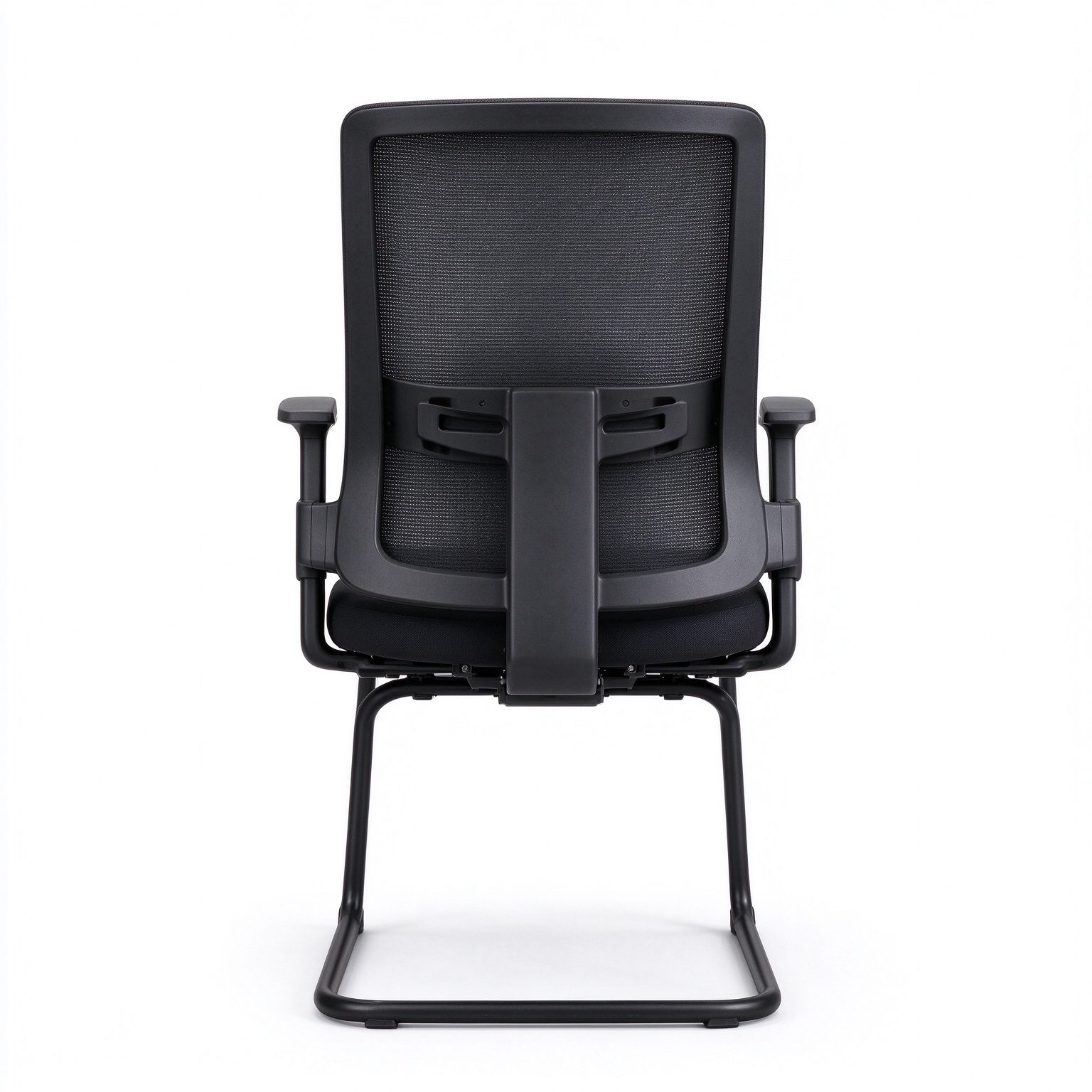 Hot Selling Office Furniture Bow Shape Mid Back Premium Black Ergonomic Mesh Executive Office for Office Building detail 3
