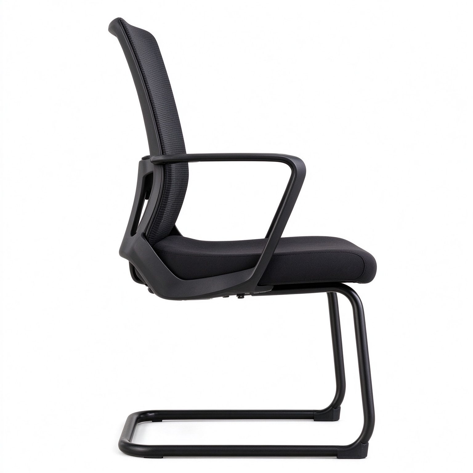Ergonomic PP Arms Advanced Mesh Office Chair With Ventilate Cushion Non Revolving Computer Chair With Lumbar Support detail 2